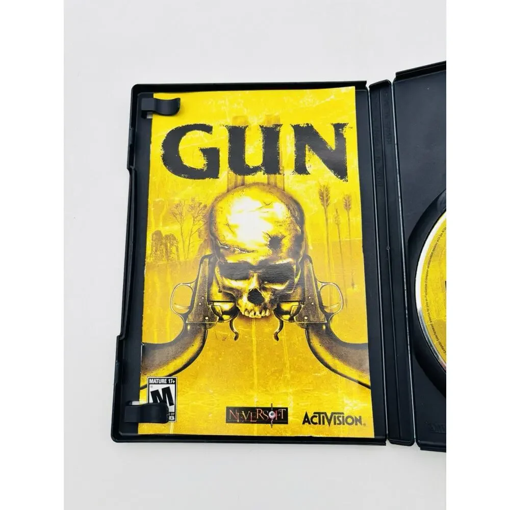 Gun (PlayStation 2, Ps2) Black Label CIB Complete Tested Works VG Condition